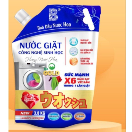 Túi Nước Giặt KAZOKU - 3.8kg