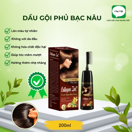 Dầu Gội Phủ Bạc Nâu