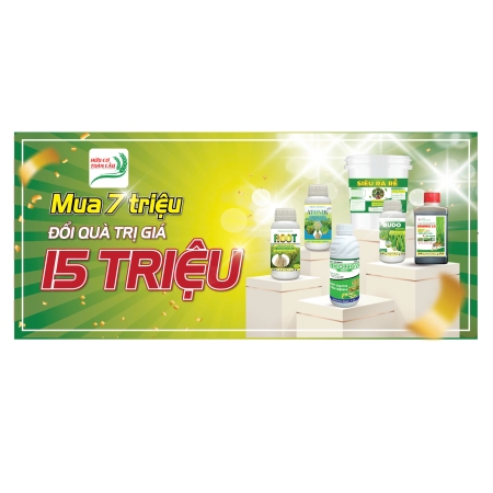 Combo phân bón Hữu Cơ (Mua 7tr tặng 15tr)